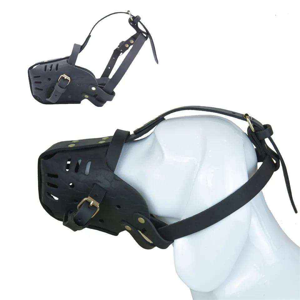 Museruola in pelle di pastore tedesco