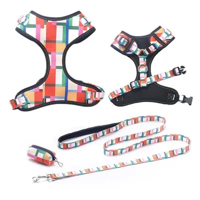 Set personalizzato per animali domestici, tre pezzi, con imbracatura